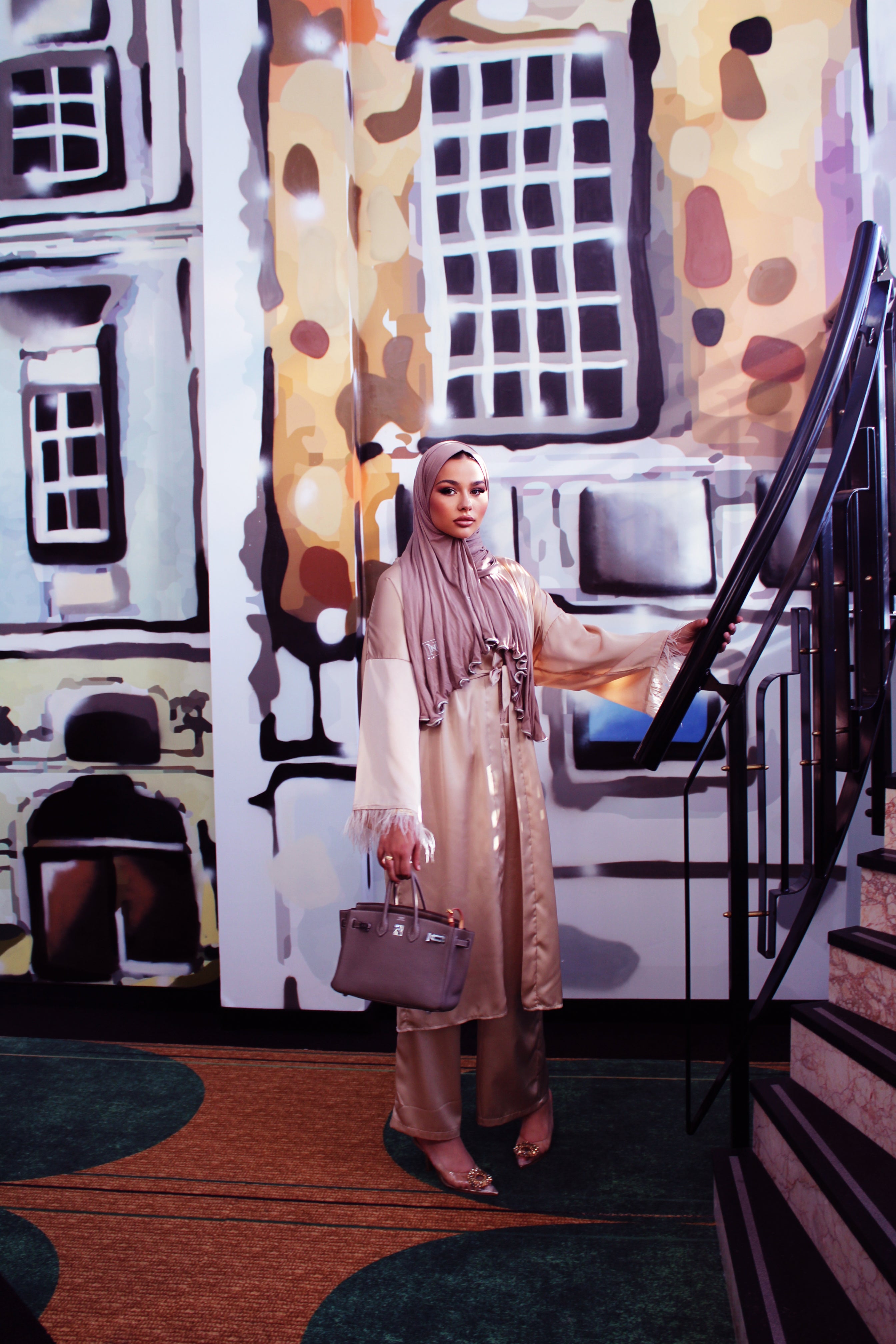 Limited edition kimono twinset