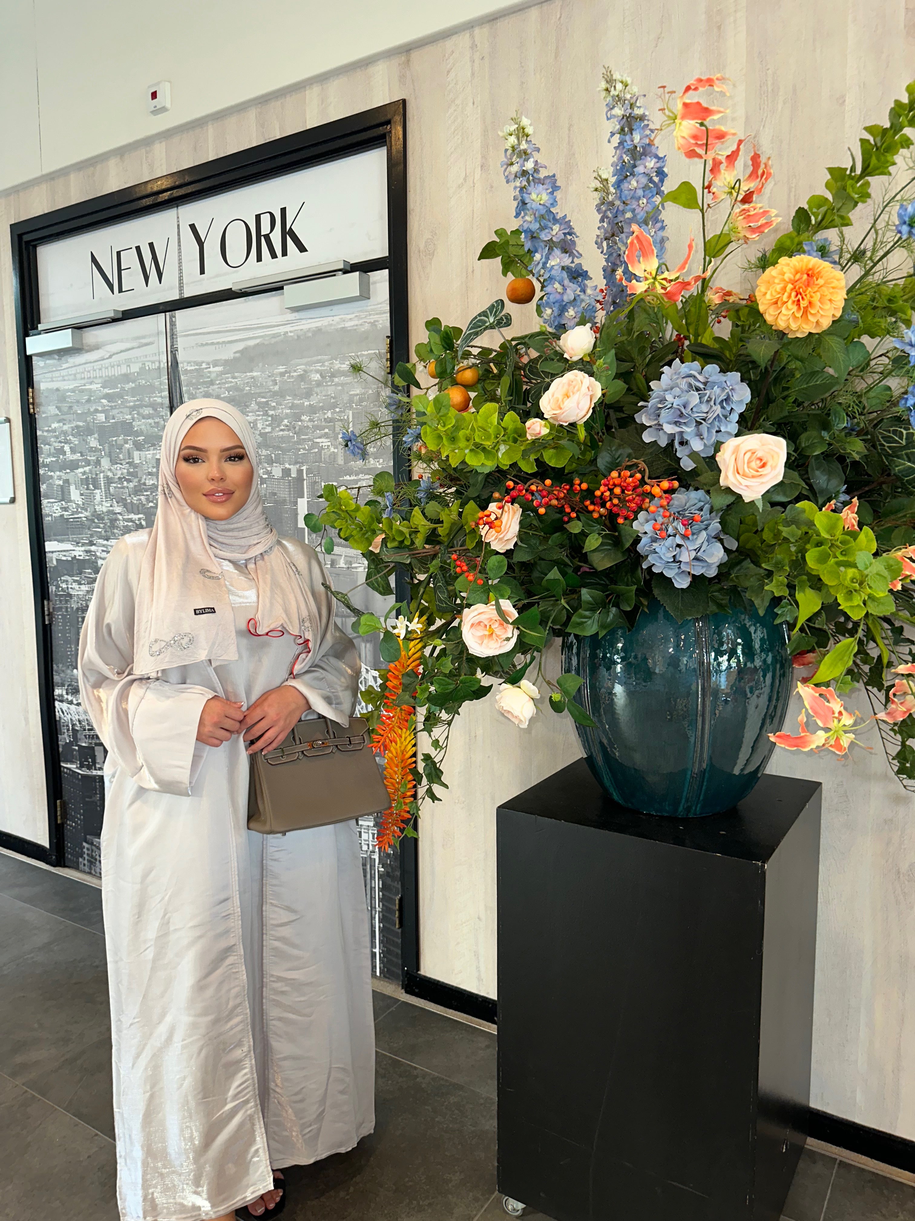 Dubai habaya 2 piece