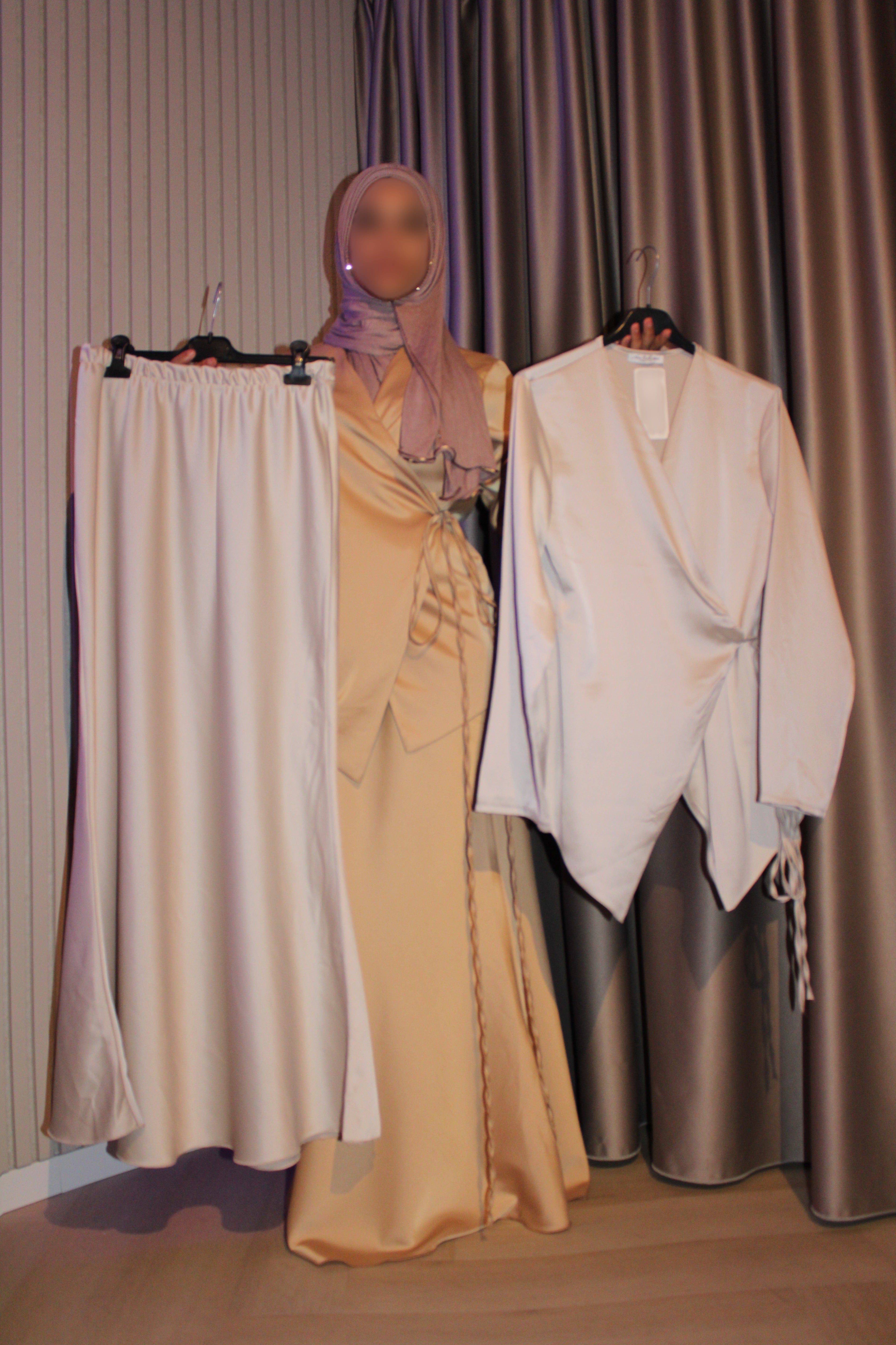 Satin set