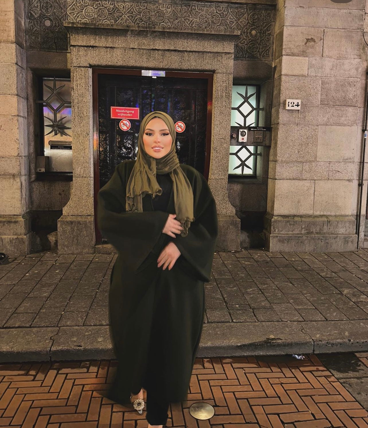Long kimono coat