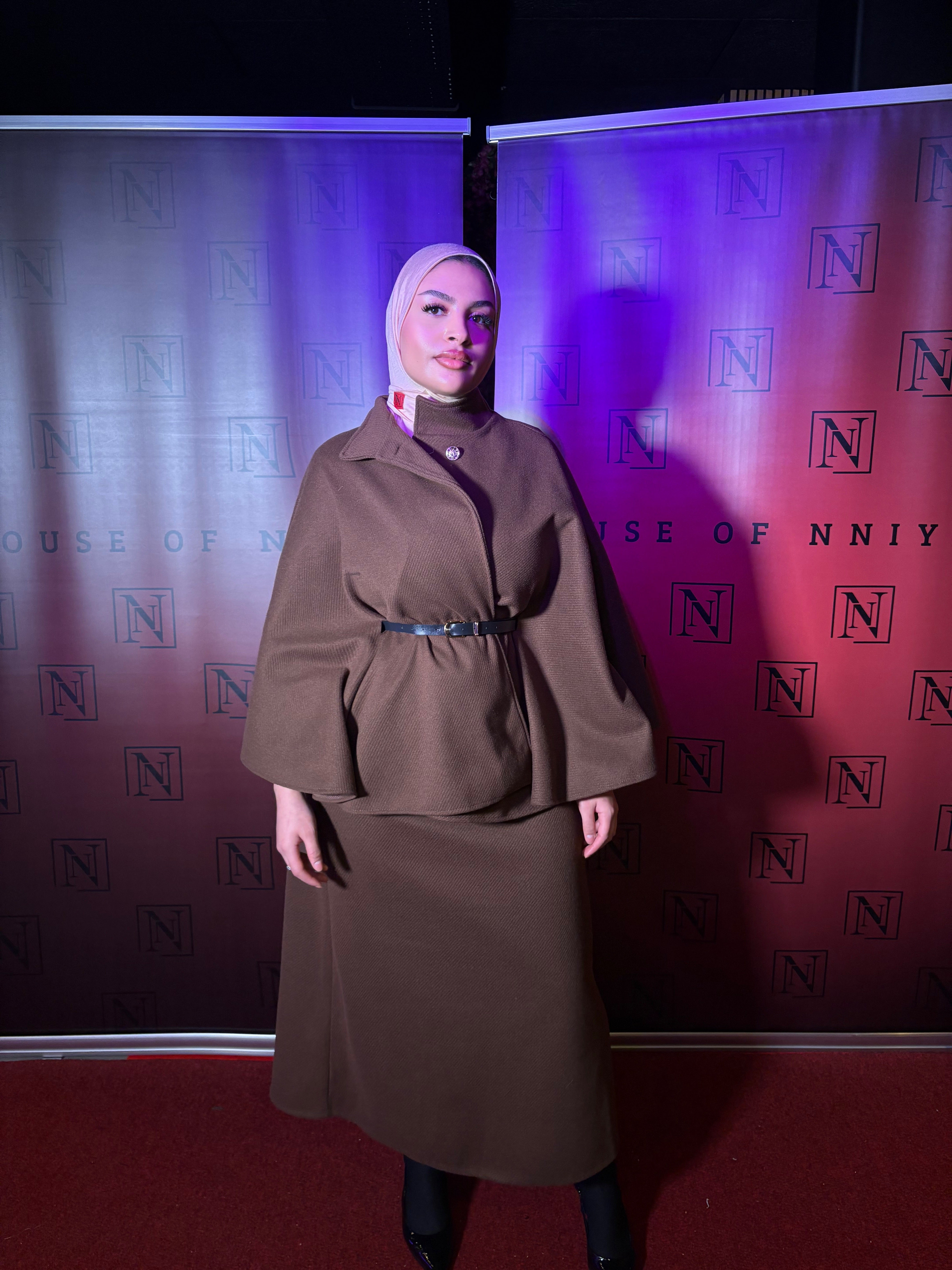 Farsha Cosy twinset skirt + jacket
