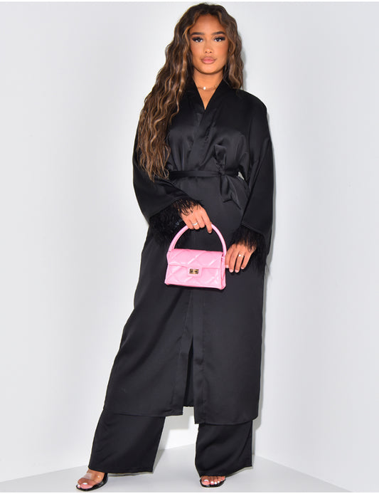 Limited edition kimono twinset