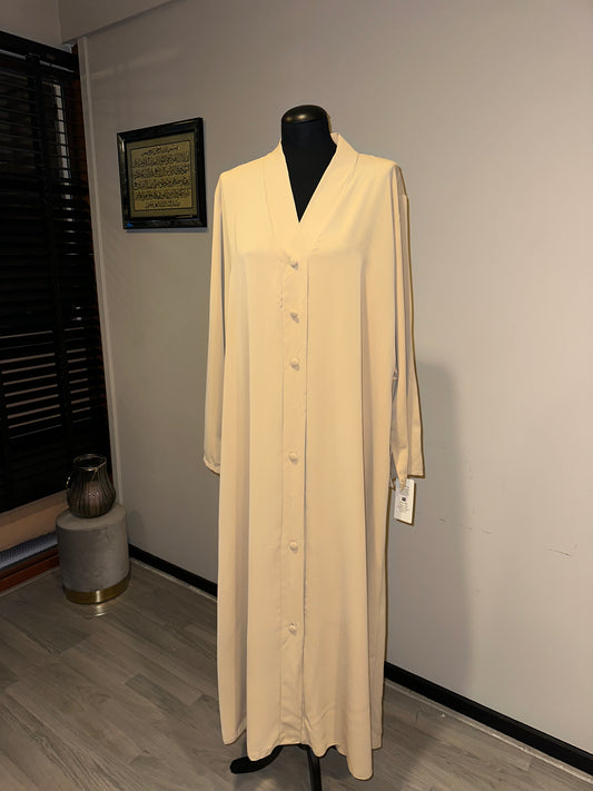 Habaya dress with buttons