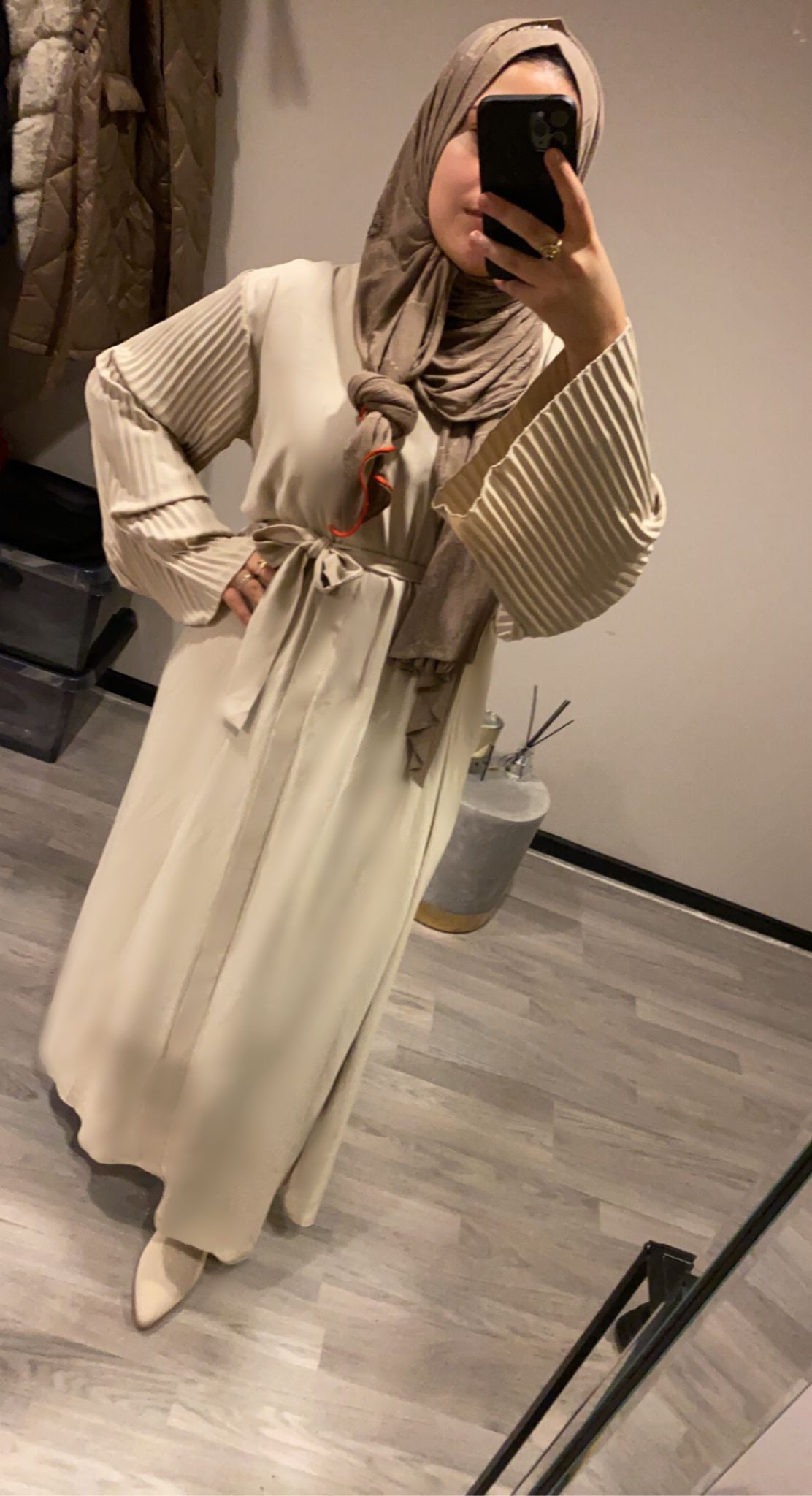 Beige dress
